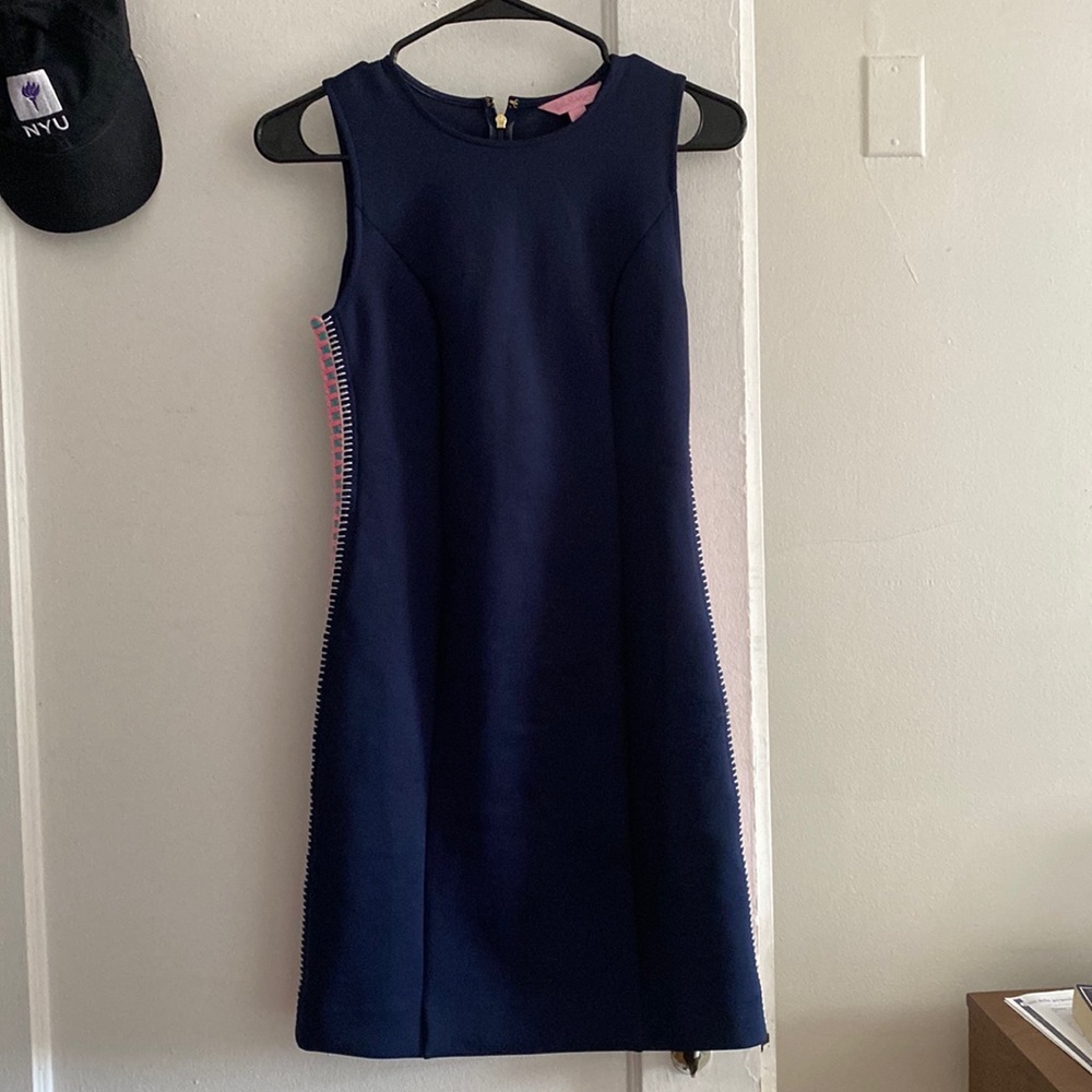 Lily Pulitzer navy dress